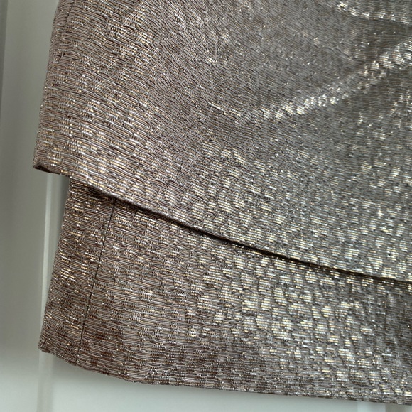 Express metallic mini skirt size 10 - Picture 9 of 12